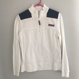 Navy and White Vineyard Vines Shep Shirt